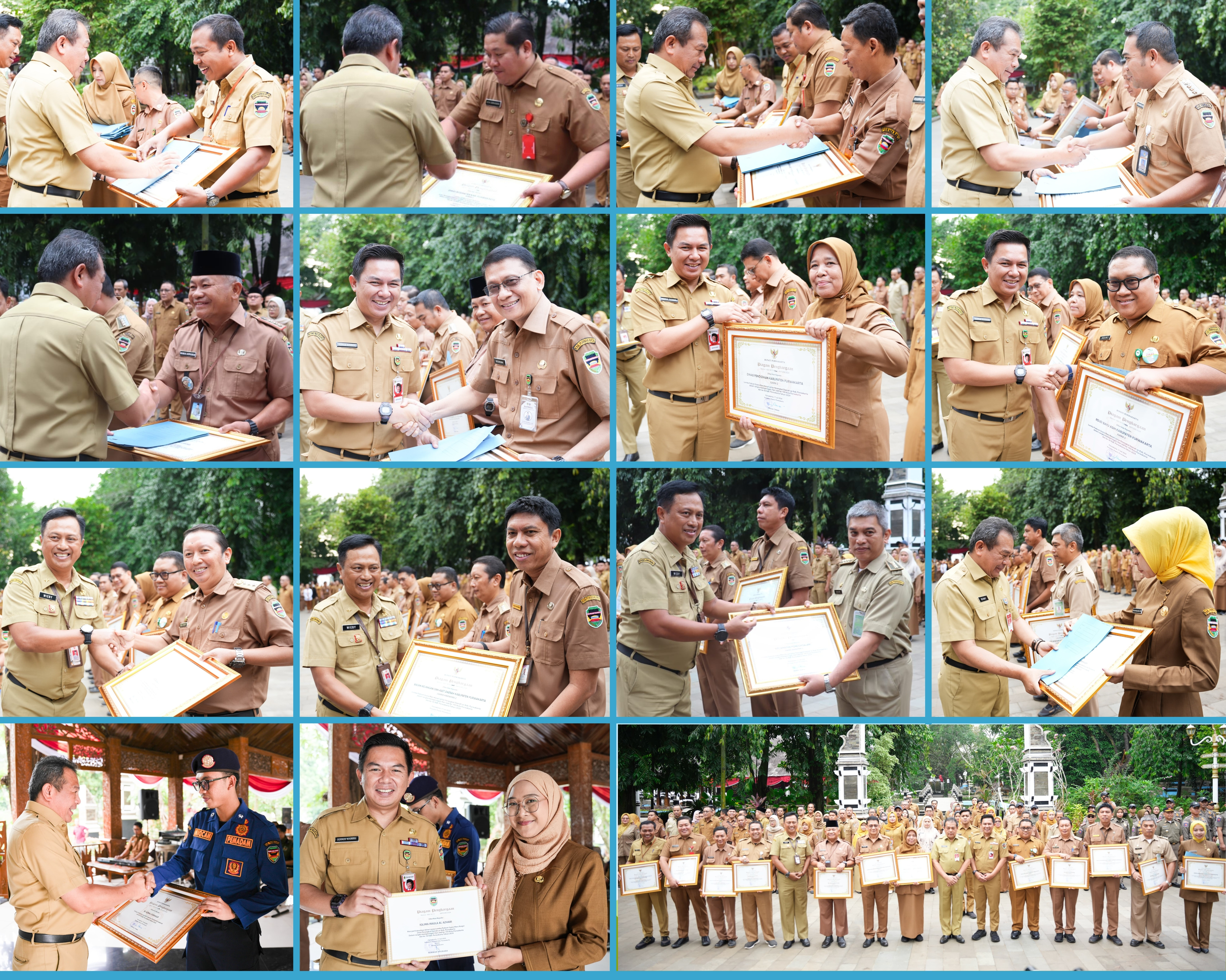 Penyerahan Piagam Dan Hadiah Pemenang Lcca Dan Lomba Paduan Suara Mars Korpri Tahun 2024