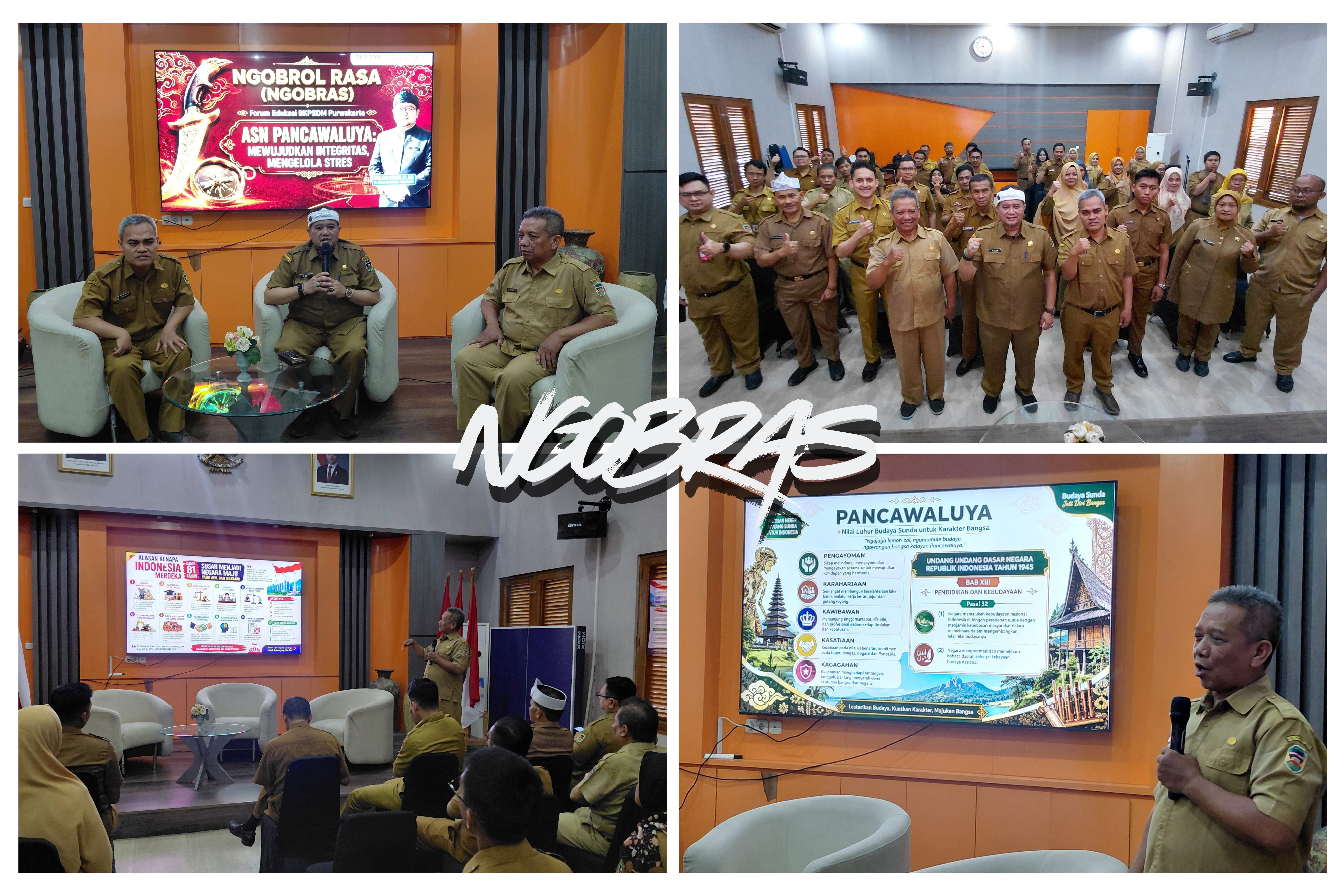 B K P S D M Purwakarta Bangun Integritas A S N Melalui Kegiatan Ngobras