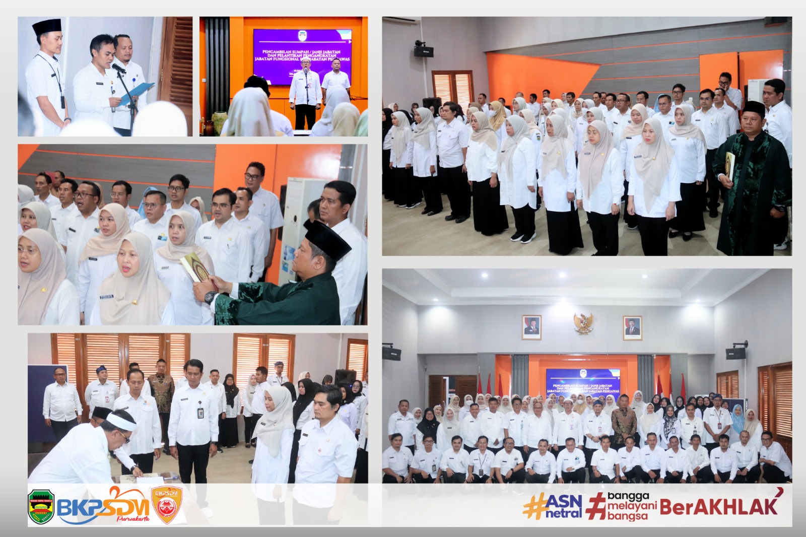 Pemkab Purwakarta Melaksanakan Pelantikan Pejabat Fungsional Dan Pejabat Pengawas