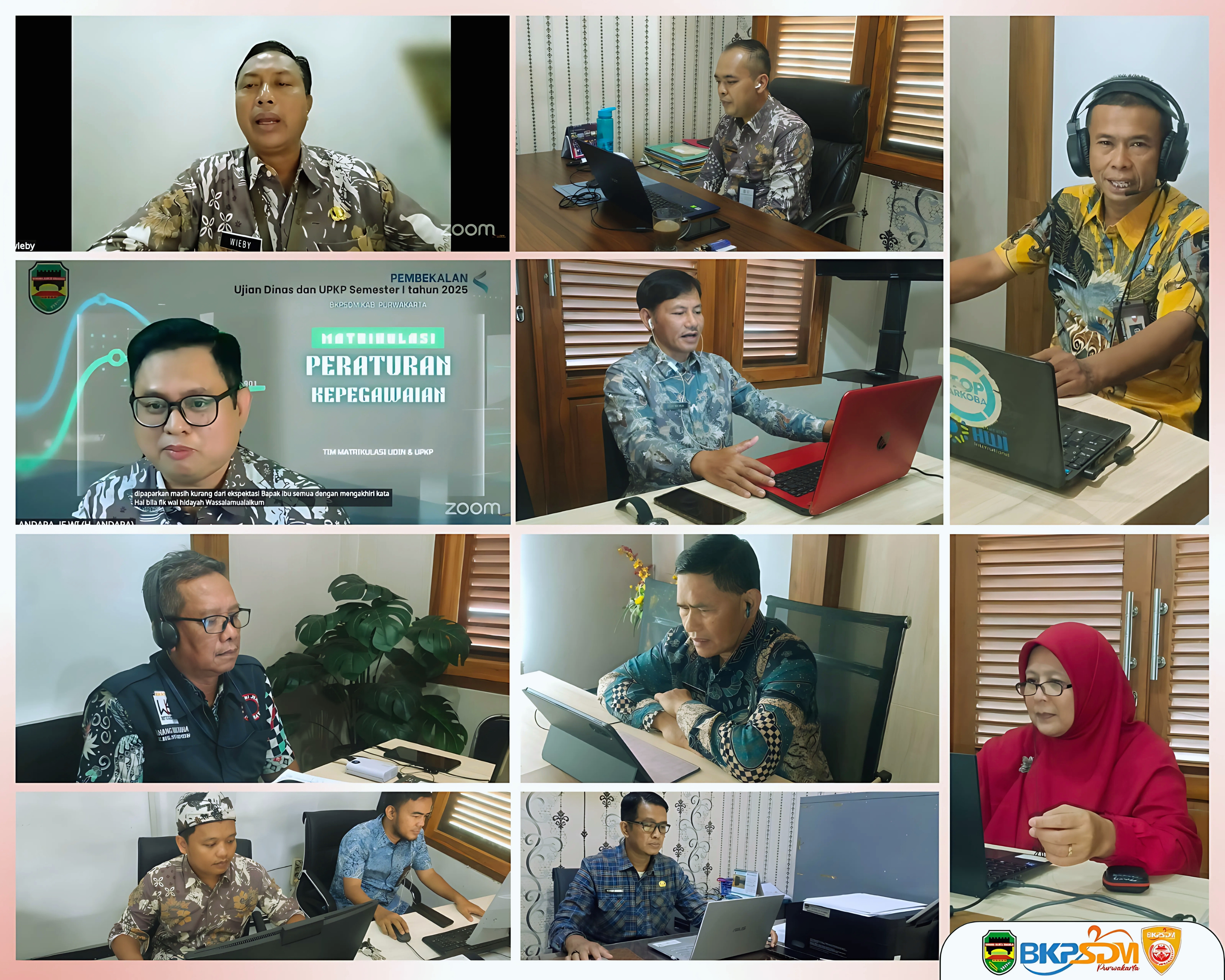 B K P S D M Purwakarta Selenggarakan Pembekalan Ujian Dinas Dan Ujian Penyesuaian Kenaikan Pangkat Semester I Tahun 2025