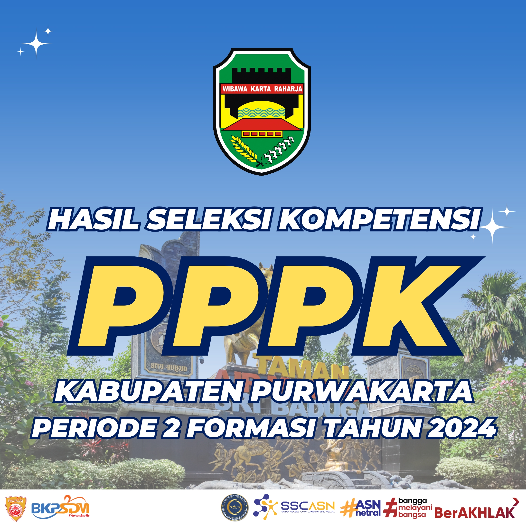 Pengumuman Hasil Seleksi Kompetensi P P P K Kabupaten Purwakarta Periode 2 Formasi Tahun 2024