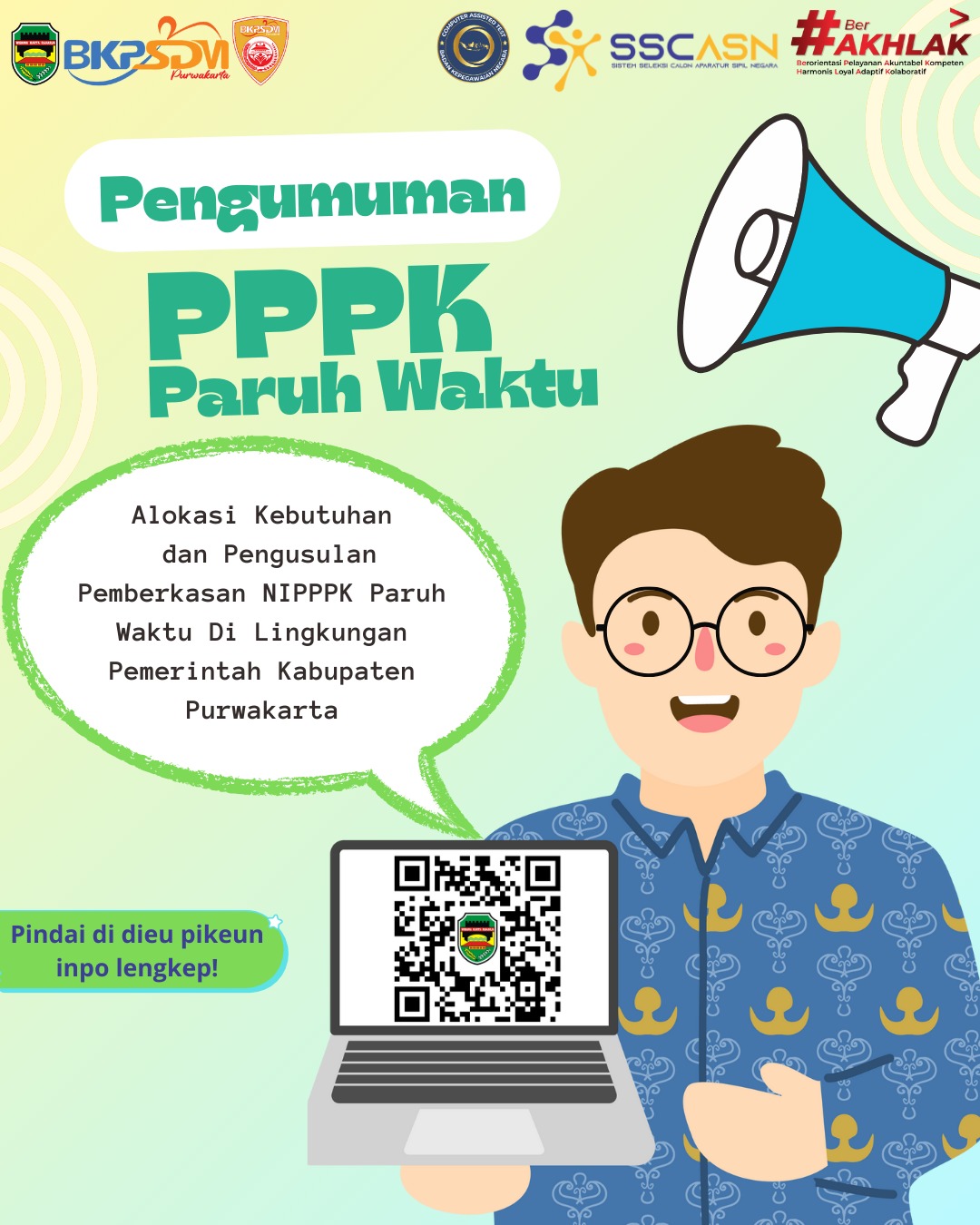 Alokasi Kebutuhan P P P K Paruh Waktu Dan Pemberkasan Pengusulan N I P P P K Paruh Waktu Di Lingkungan Pemkab Purwakarta